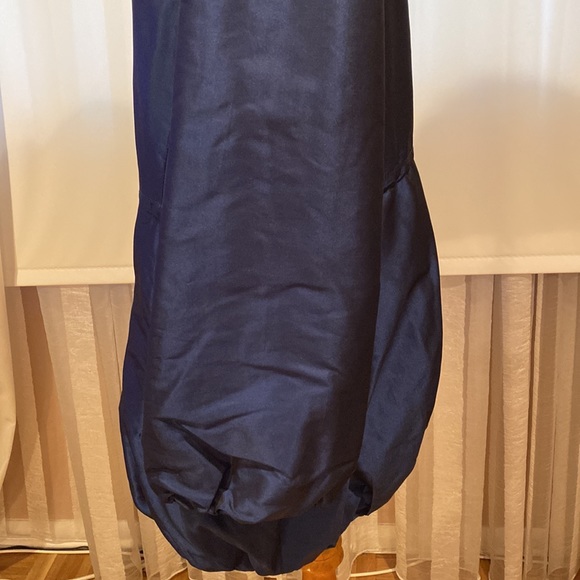 ARMANI Collezioni fabulous unique jacket blue polyester, size M/L - Picture 4 of 13